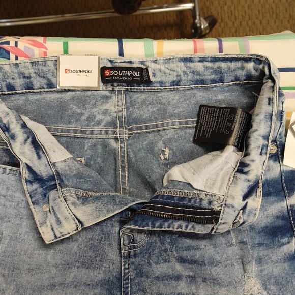 SOUTHPOLE SKINNY JEANS NWT SIZE 29X30 - Picture 3 of 9